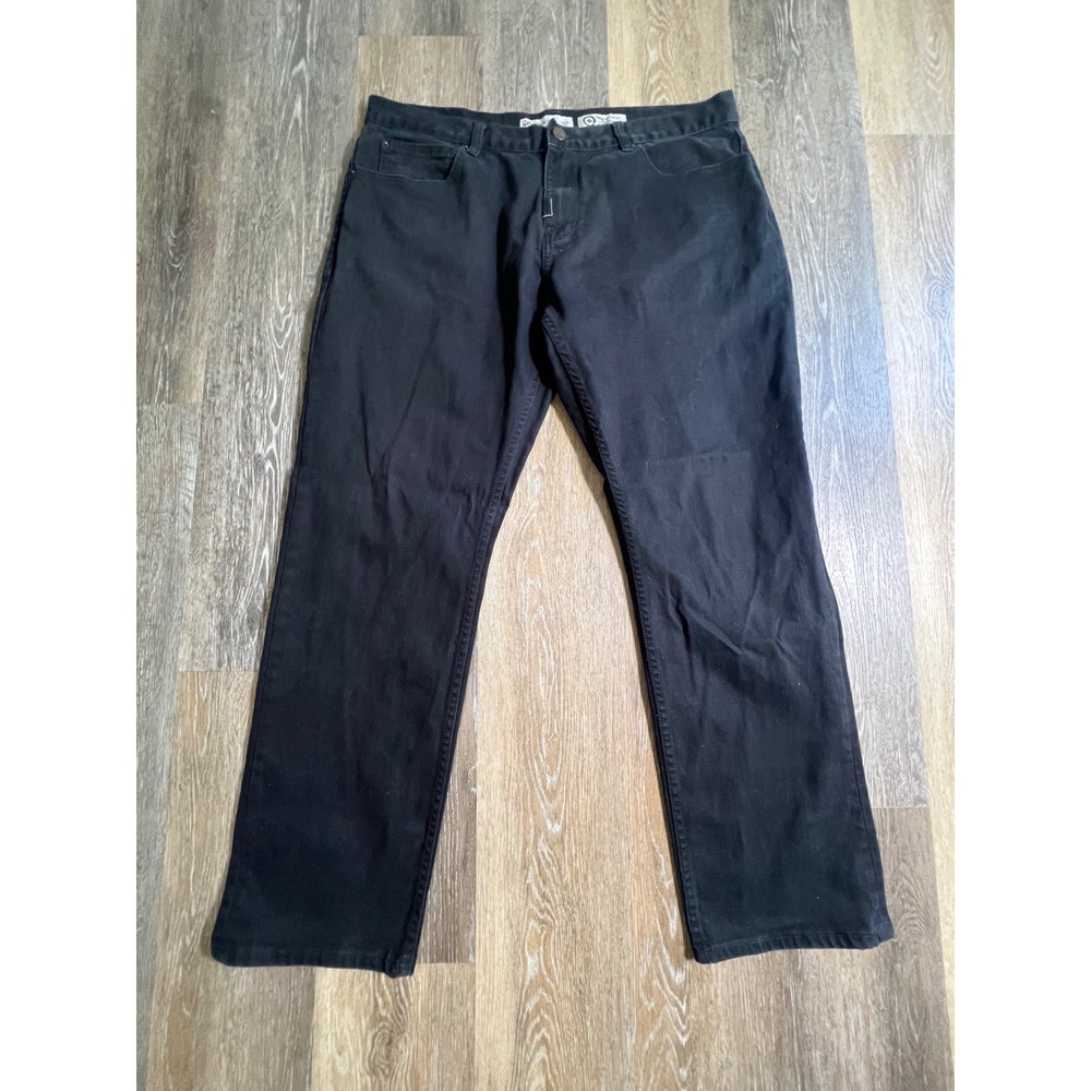 LRG Jeans Pants Women 42 Black True Straight Fit Denim Streetwear Skater